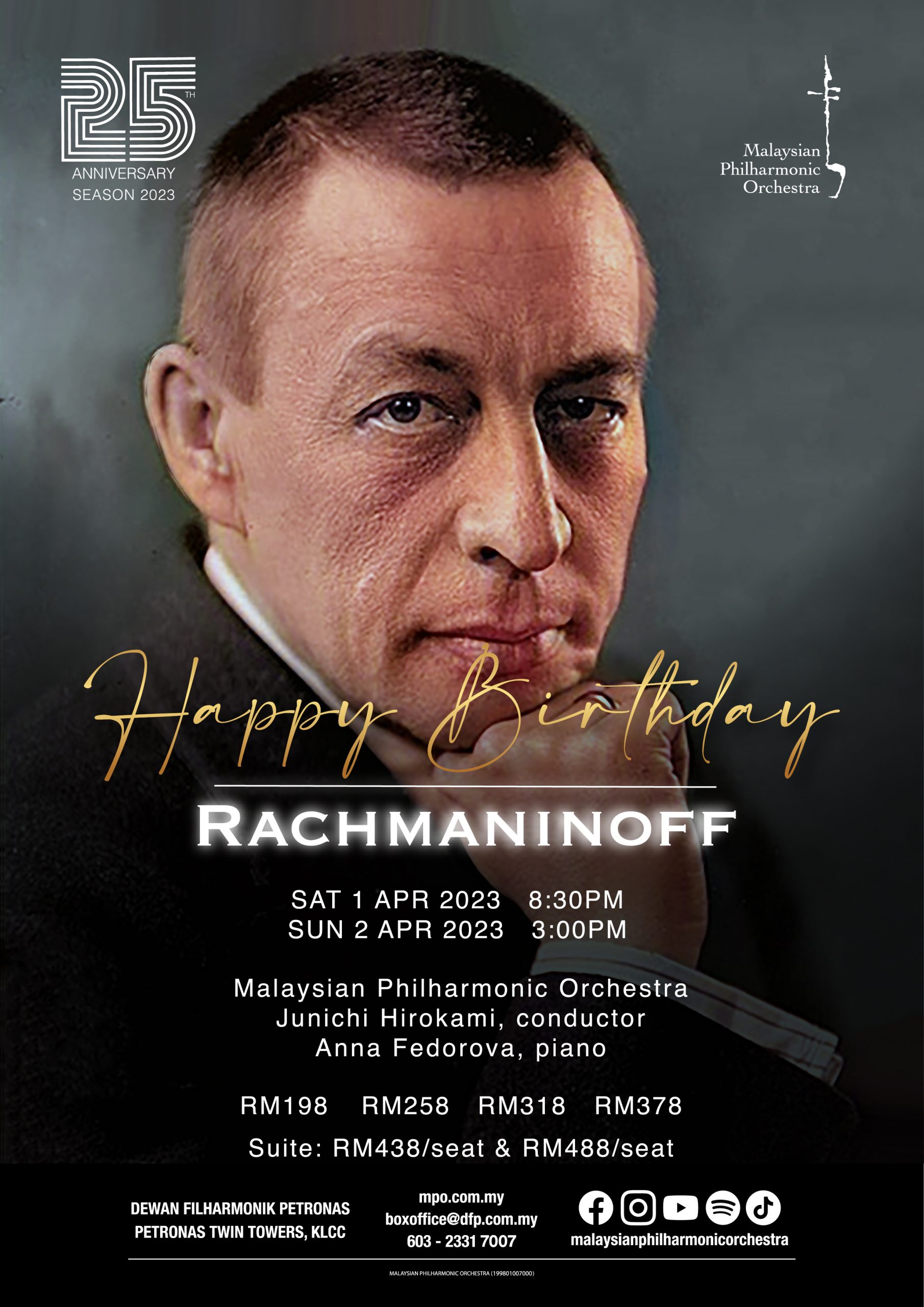 Happy Birthday Rachmaninoff