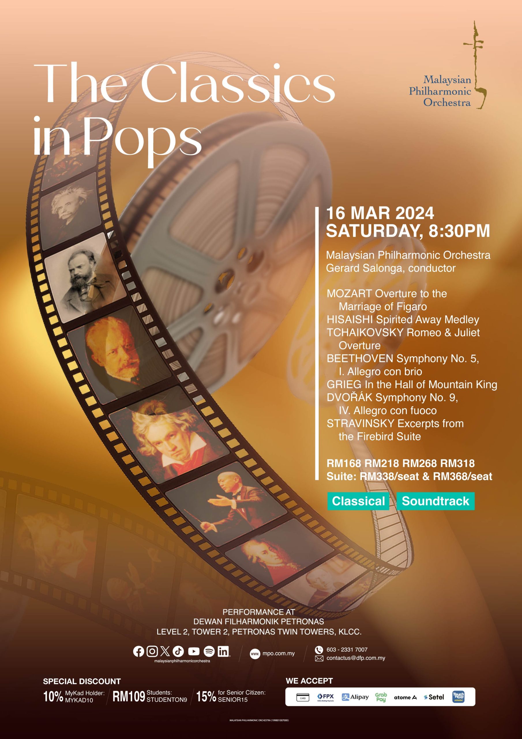 The Classics in Pops at Malaysian Philharmonic Orchestra