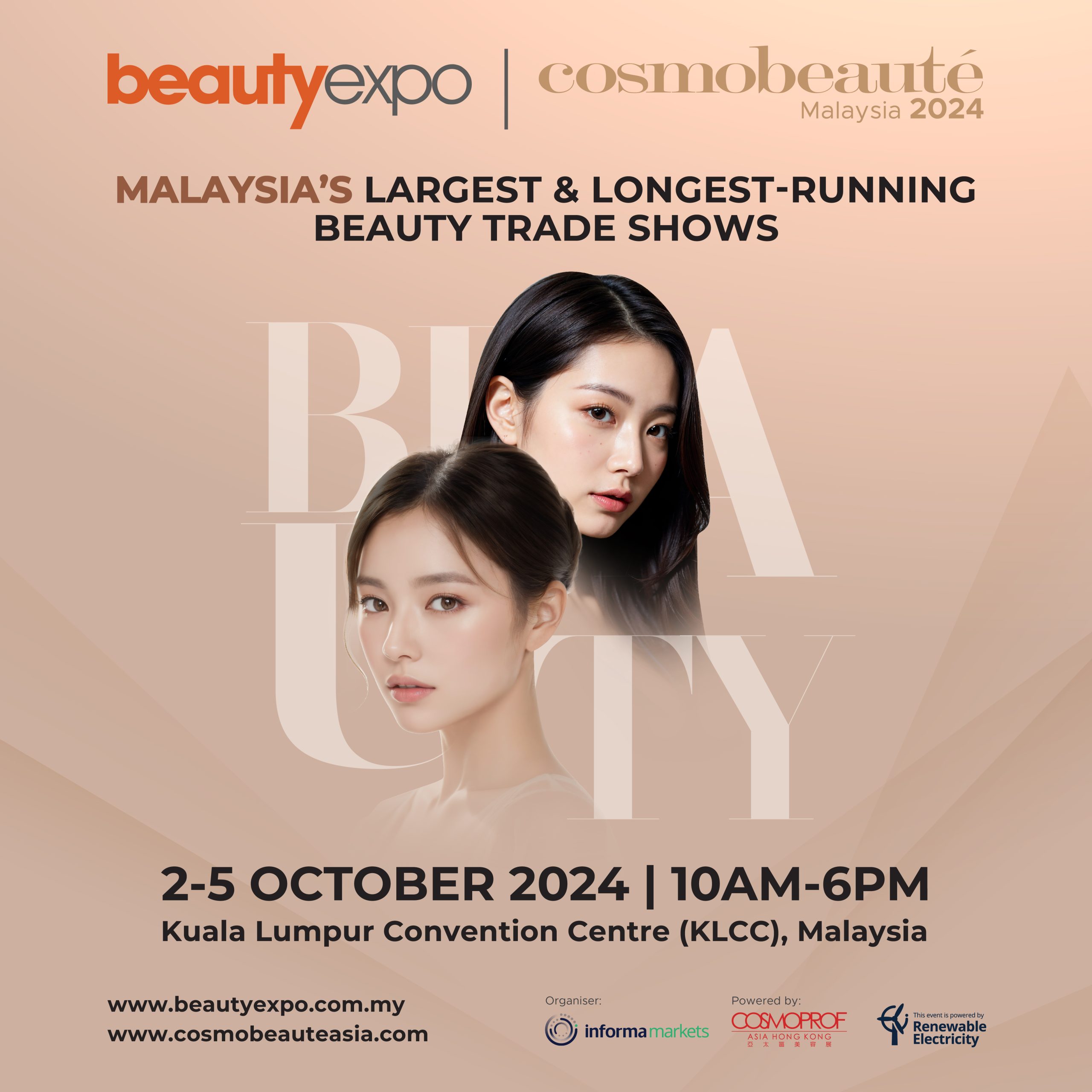 beautyexpo & Cosmobeaute Malaysia 2024