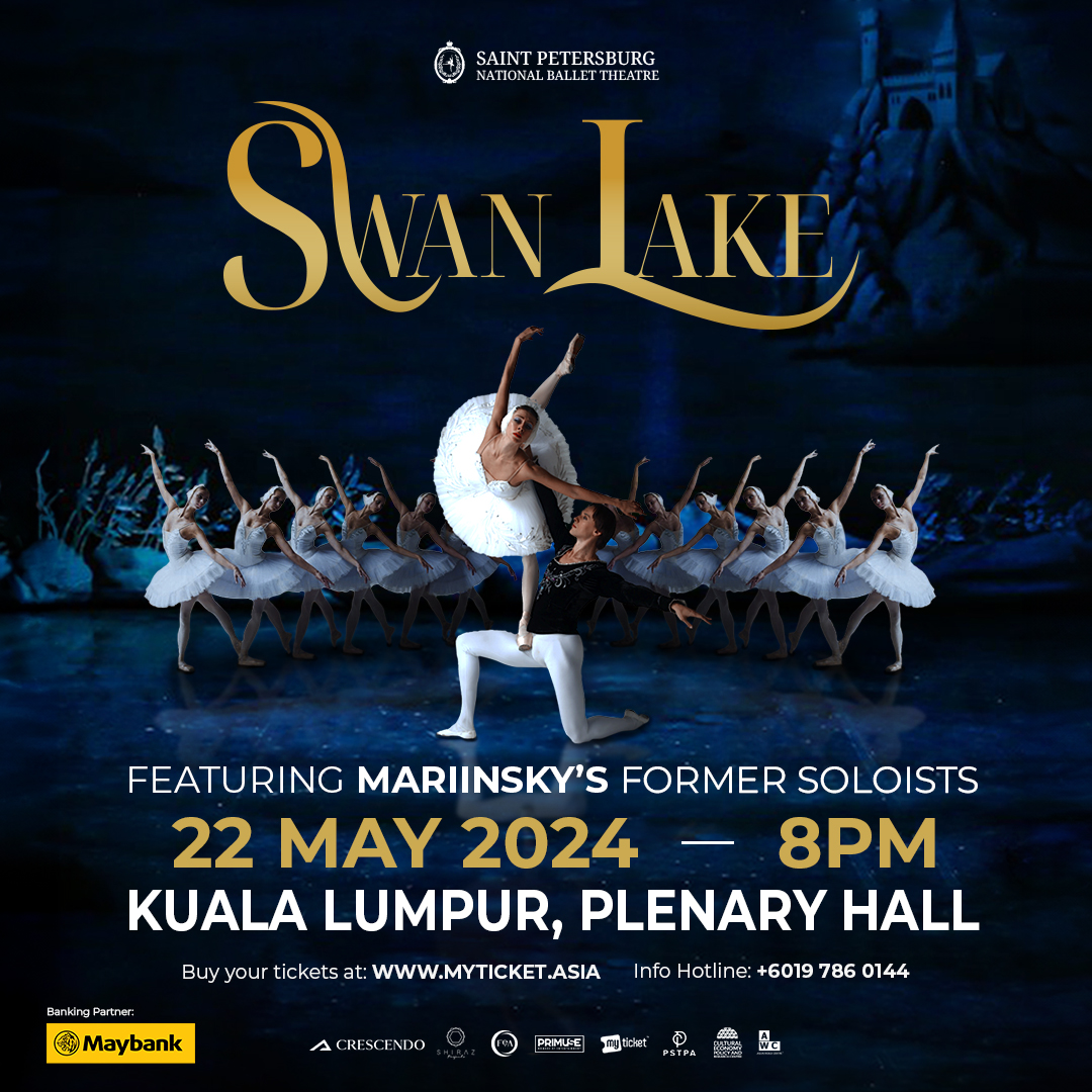 Swan Lake by Saint Petersburg National Ballet Theatre at Kuala Lumpur Convention Centre