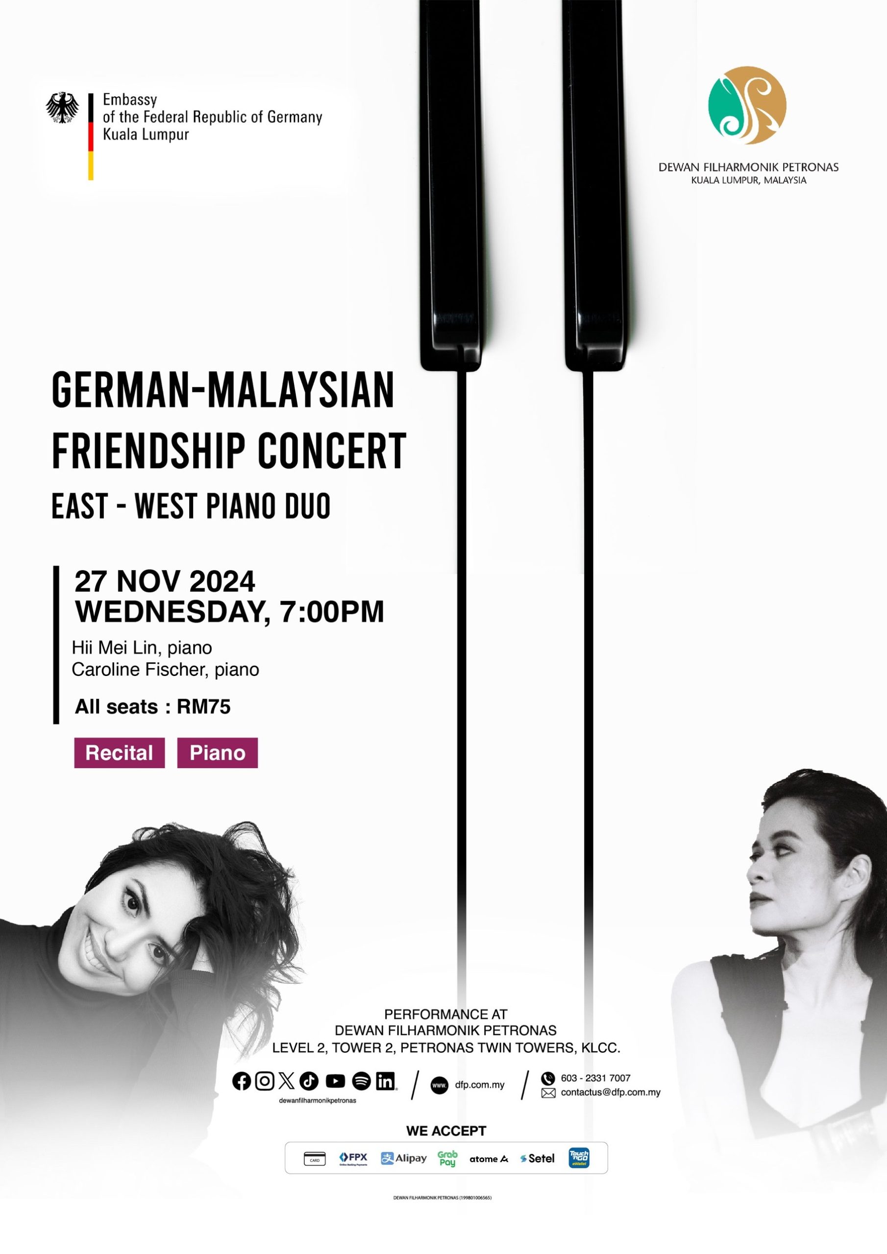 German-Malaysia Friendship Concert at Dewan Filharmonik PETRONAS