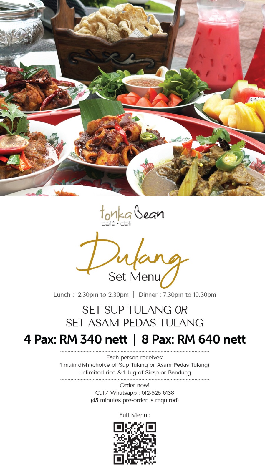 Feast of Dulang Set