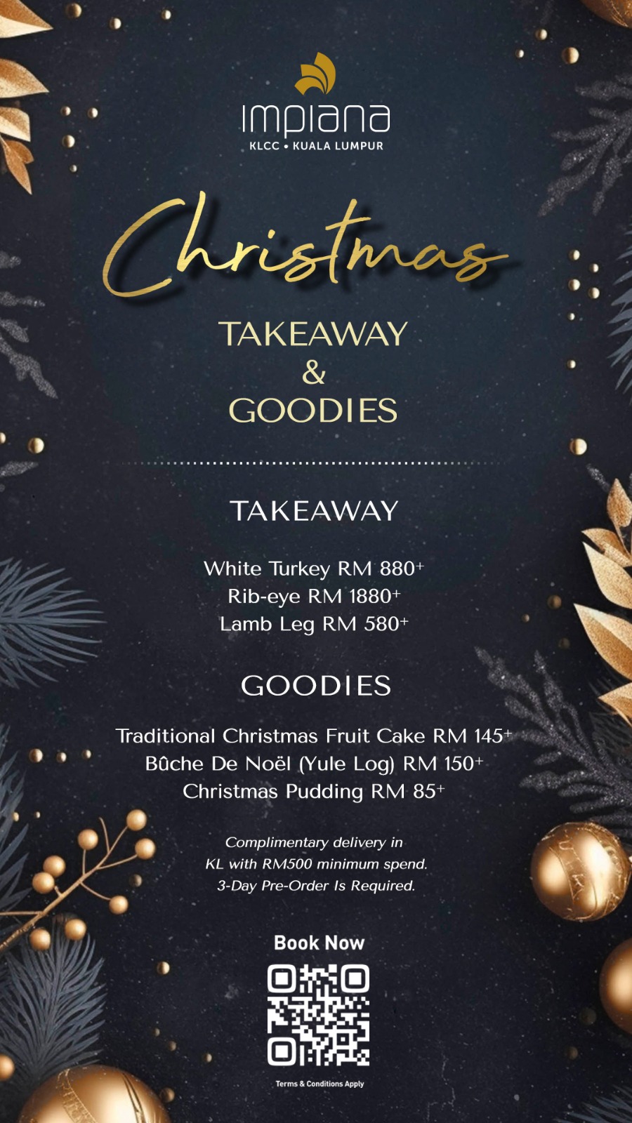 Christmas Takeaway & Goodies at Impiana KLCC Hotel