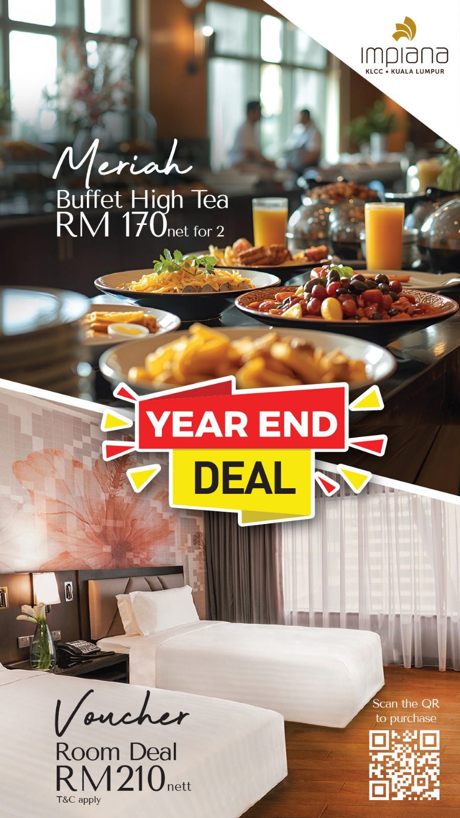 Year End Deal at Impiana KLCC Hotel